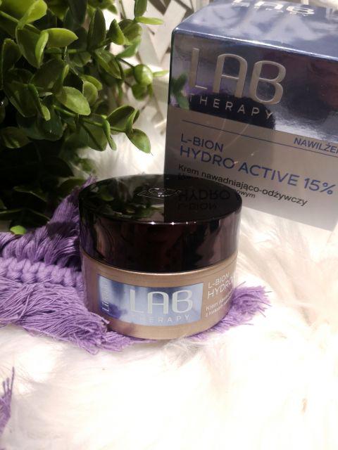 Lirene Lab Therapy, Krem do twarzy, Nawadniająco - odżywczy, L-Bion Hydro Active 15%, Na noc