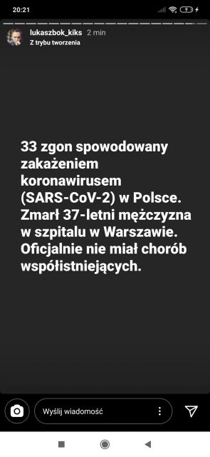 Koronawirus - zbiór przemyśleń w świetle ostatnich wydarzeń