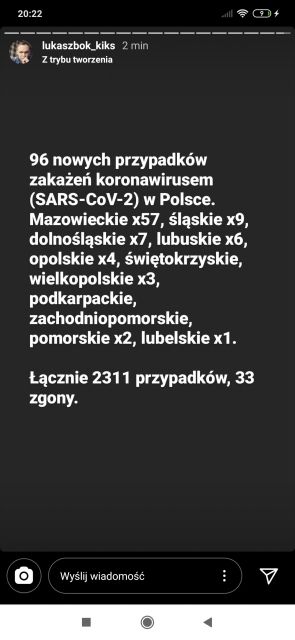Koronawirus - zbiór przemyśleń w świetle ostatnich wydarzeń