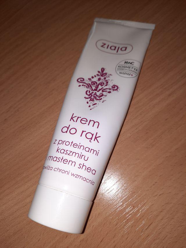 Ziaja Krem do rąk, Proteiny kaszmiru i masło shea