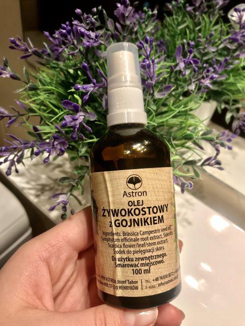 Astron Olej żywokostowy, Z gojnikiem