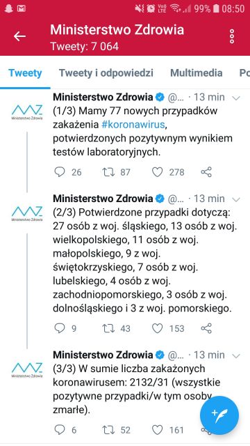 Koronawirus - zbiór przemyśleń w świetle ostatnich wydarzeń