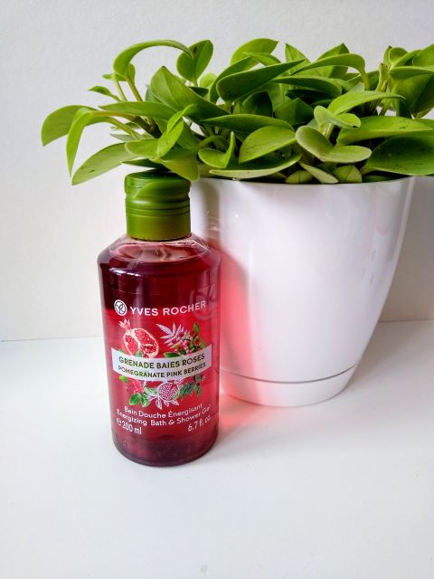 Yves Rocher Żel pod prysznic, Owoc granatu i czerwony pieprz