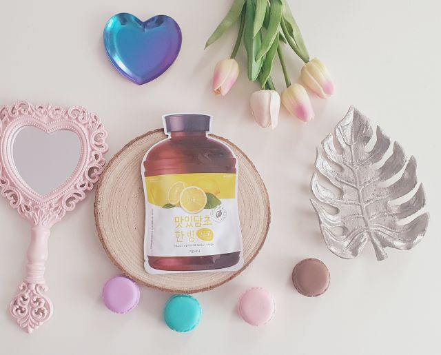 A'pieu Fruit Vinegar, Maska do twarzy w płacie, Lemon