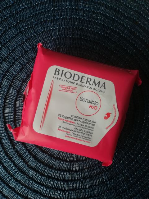 Bioderma Sensibio H2O, Chusteczki do demakijażu twarzy i oczu, Skóra wrażliwa