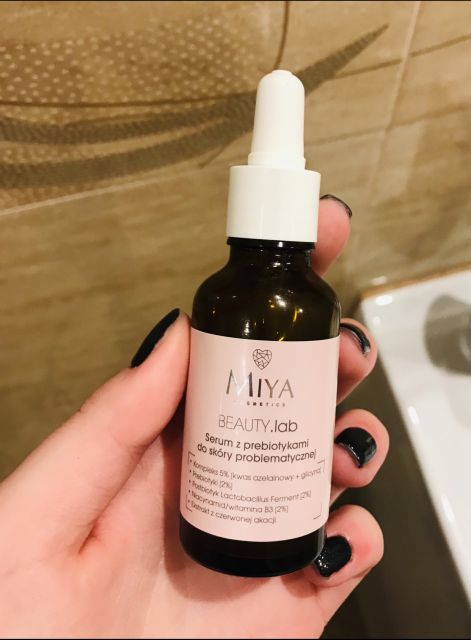 Miya Cosmetics Beauty lab, Serum do twarzy, Z prebiotykami, Do skóry problematycznej