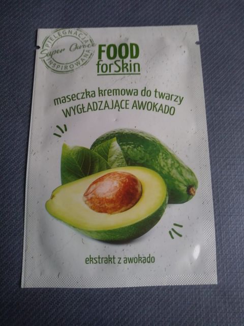 Food forSkin Maseczka do twarzy, Kremowa, Wygładzająca, Awokado