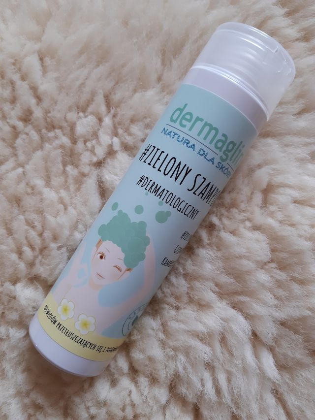 Dermaglin Szampon do włosów, #zielony, Dermatologiczny, Do włosów przetłuszczających się i normalnych