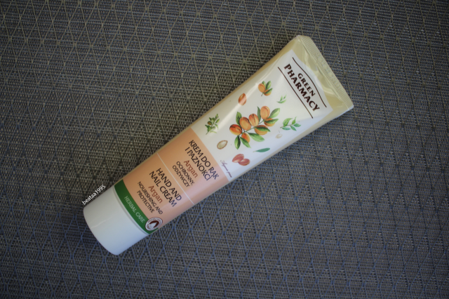 Green Pharmacy Krem do rąk i paznokci, Ochronny i odżywczy, Argan