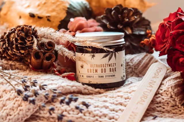 Hemp King Krem do rąk, Ultraodżywczy, Konopia +trawa cytrynowa