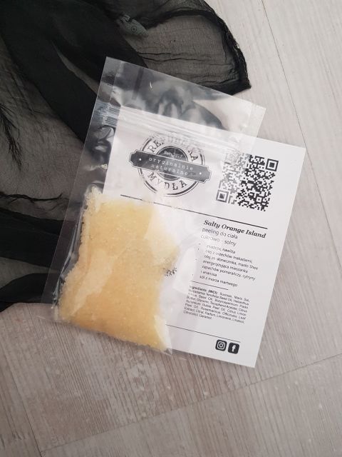 Republika Mydła Peeling do ciała, Salty Orange Island