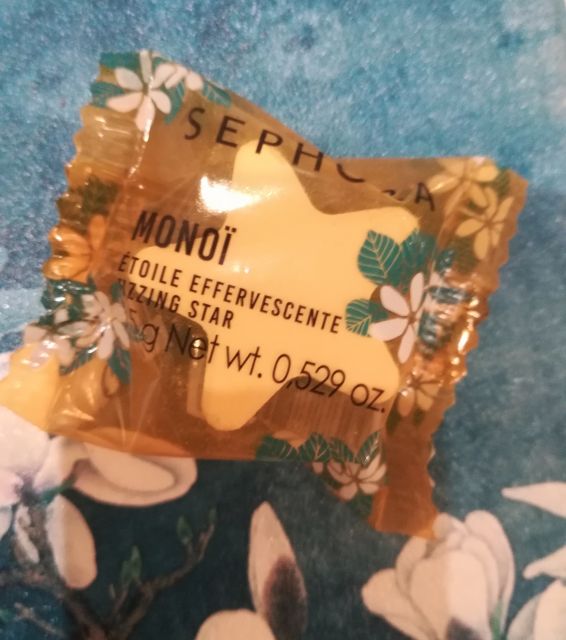 Sephora Kostka musująca do kąpieli, Monoi