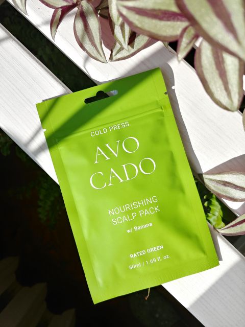 Rated Green Avocado, Kuracja do skóry głowy, Odżywcza, Z awokado i bananem