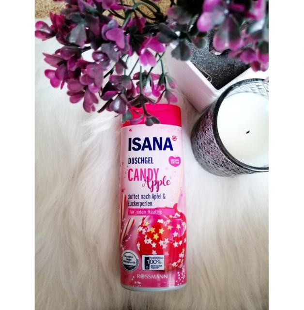 Isana Żel pod prysznic, Candy Apple