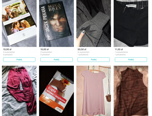 Pokaż swój profil na Vinted