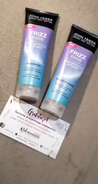 John Frieda, Frizz Ease Weightless Wonder
