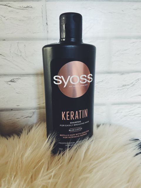 Syoss keratin szapom do włosów łamliwych