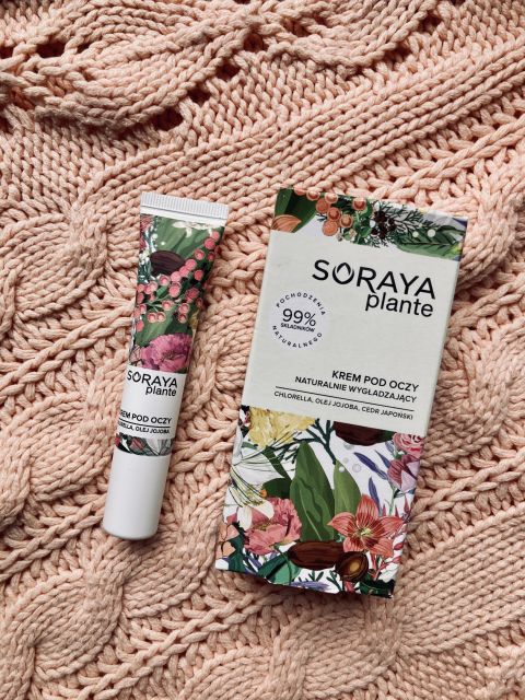 Soraya Plante, krem pod oczy naturalnie wygładzający