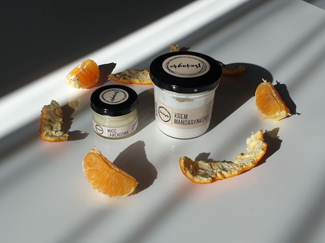 Mandarynka Krem do twarzy, Lekki, Nawilżający, Cera trądzikowa, Mandarynkowy 