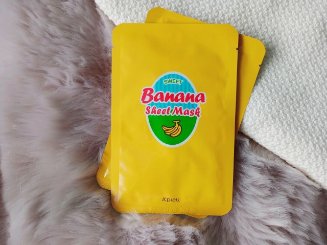 A'pieu Sweet, Maska do twarzy w płacie, Banana
