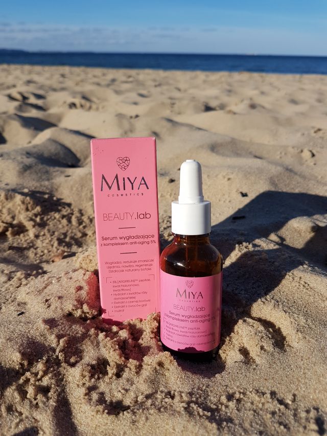 Miya Cosmetics Beauty lab, Serum do twarzy, Wygładzające, z kompleksem anti-aging 5%