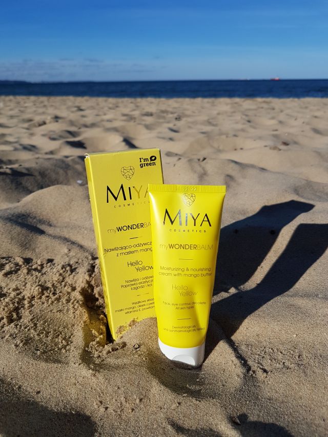 Miya Cosmetics myWONDERbalm, Hello Yellow nawilżająco-odżywczy krem z masłem mango