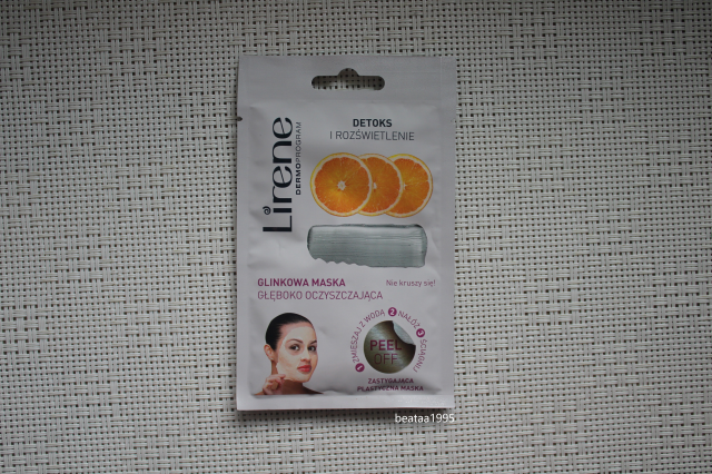 Lirene Dermoprogram, Maseczka do twarzy, Detoks i rozświetlenie