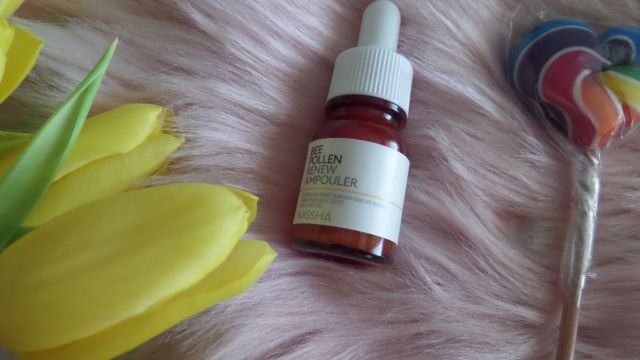 MISSHA Bee Pollen Renew Ampoule, Wzmacniająca ampułka na bazie ekstraktu z pyłku pszczelego