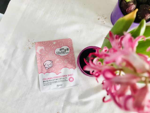 ésfolio Maska do twarzy w płacie, Collagen Essence Mask