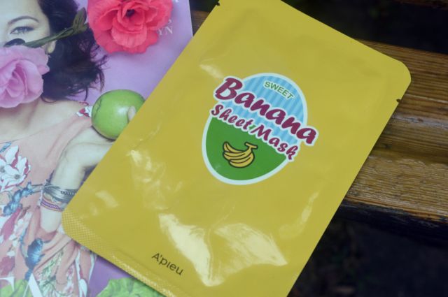 A'pieu Sweet, Maska do twarzy w płacie, Banana