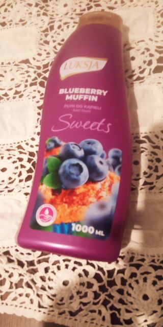 Luksja Płyn do kąpieli, Blueberry Muffin