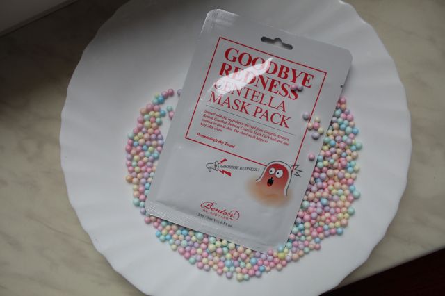 Benton Maska do twarzy w płacie, Goodbye Redness Centella Mask Pack