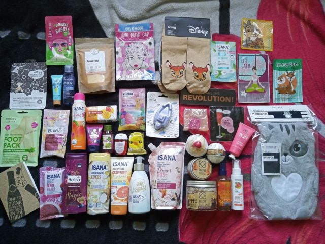 paczka urodzinowa od candysmile Sandry
