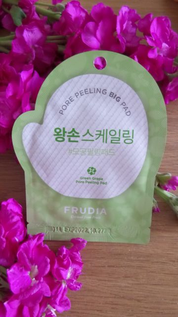 Frudia No PoreBlem, Green Grape Pore Peeling Pad, Płatek złuszczający 
