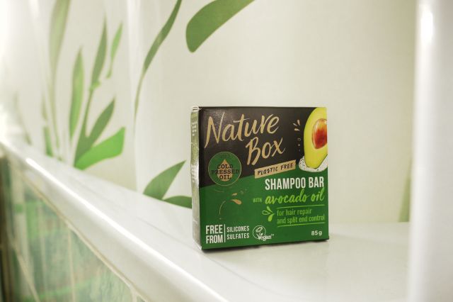 Nature Box Szampon do włosów w kostce, Avocado Oil