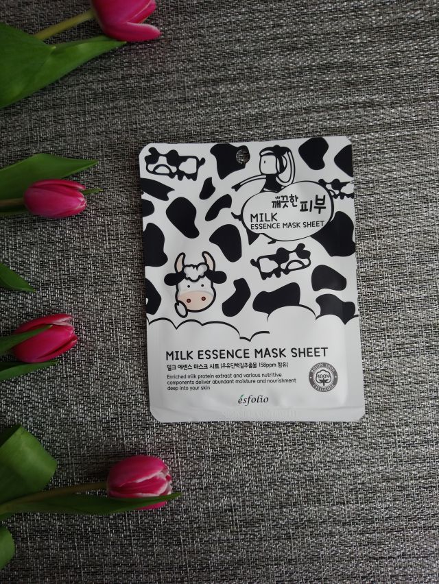 Maseczka do twarzy milk 