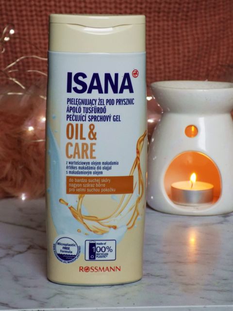 Isana Żel pod prysznic, Oil & Care