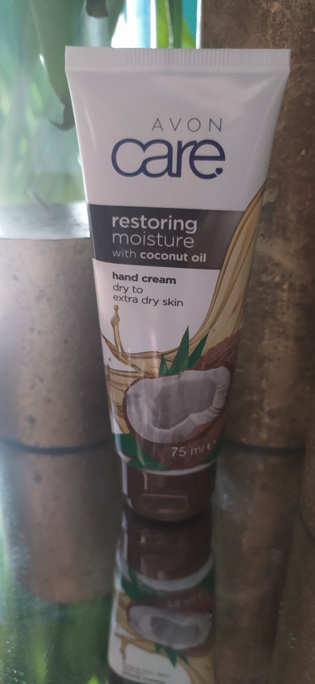 Avon Care, Krem do rąk, Restoring, Coconut Oil