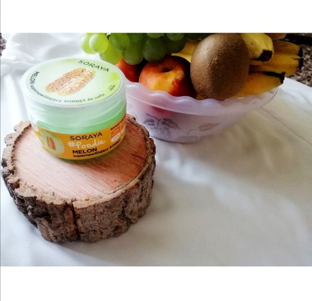Soraya #foodie, Sorbet do ciała, Supernawilżający, Melon 