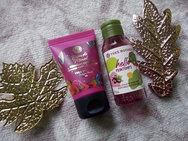 Yves Rocher żel i peeling od candysmile 