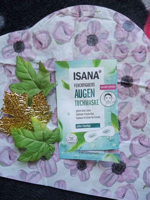 Isana Maseczka na okolice oczu, Nawilżająca, Augen