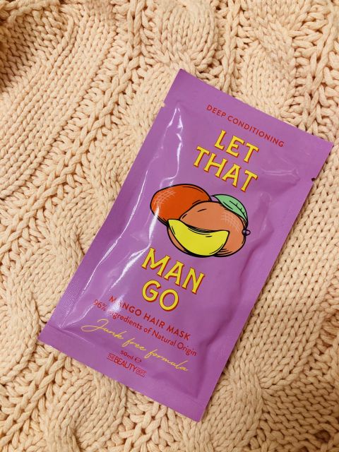 Orange Creatives Maska do włosów, Let That Man Go, Odżywcza, z ekstraktem z mango i olejem z passiflory 