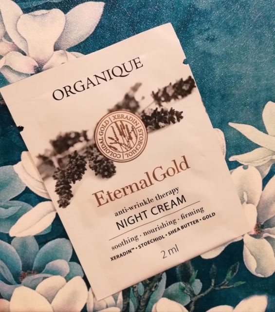 Organique, Eternal Gold, Terapia przeciwzmarszczkowa, Krem na noc, Ukojenie, odżywienie, ujędrnienie.