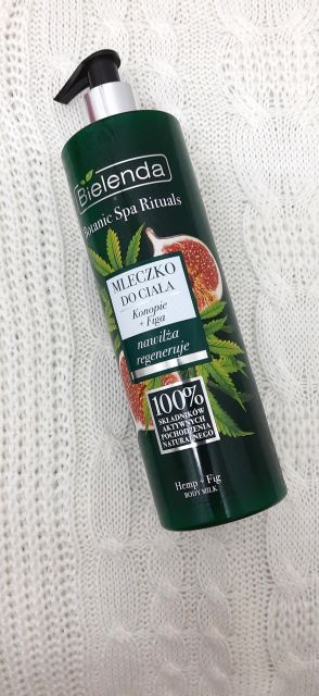 Bielenda Botanic Spa Rituals, Mleczko do ciała, Konopie + Figa