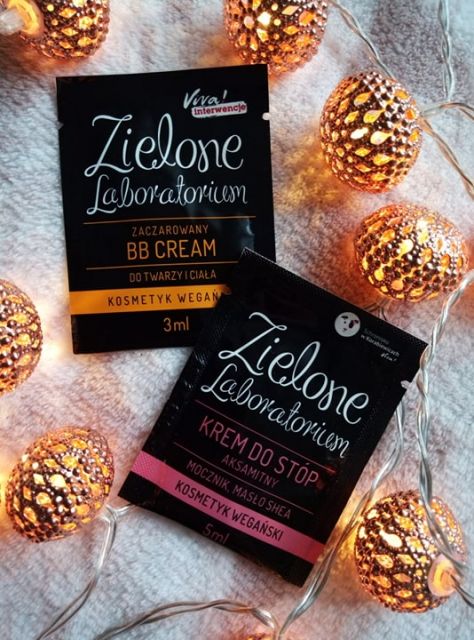 Zielone Laboratorium próbki kremy 