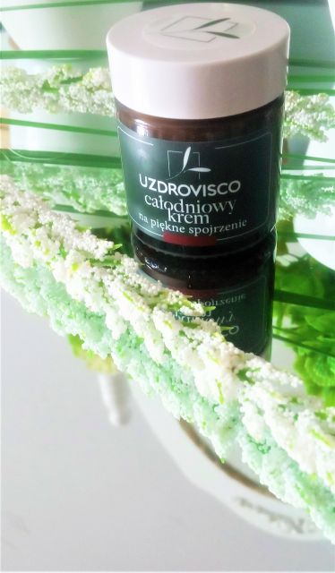 Uzdrovisco Krem pod oczy czarny tulipan i algi całodniowy krem na piękne spojrzenie 