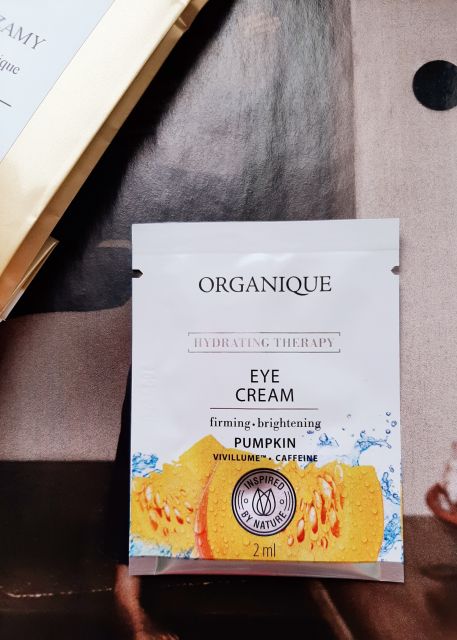 Organique Hydrating Therapy, Krem pod oczy , Dynia