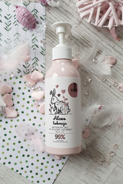 YOPE Żel do higieny intymnej, Aloes i lukrecja