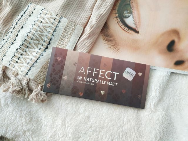 Affect Paleta cieni do powiek, Naturally Matt