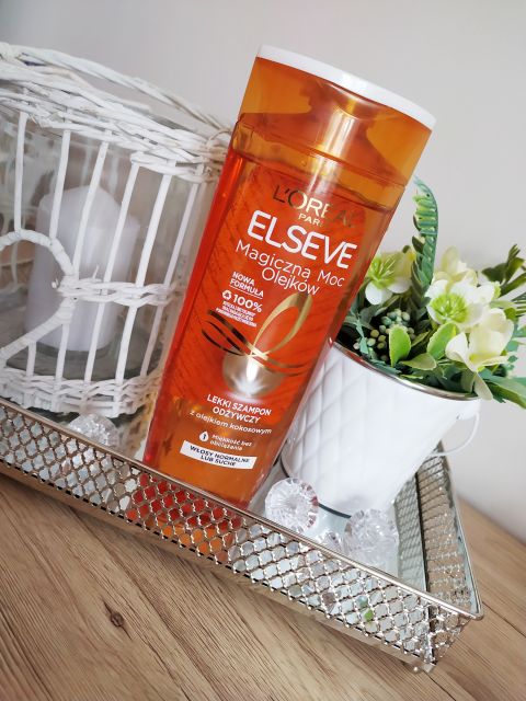 L'Oréal Elseve, Szampon do włosów, Magiczna Moc Olejków, Olejek kokosowy